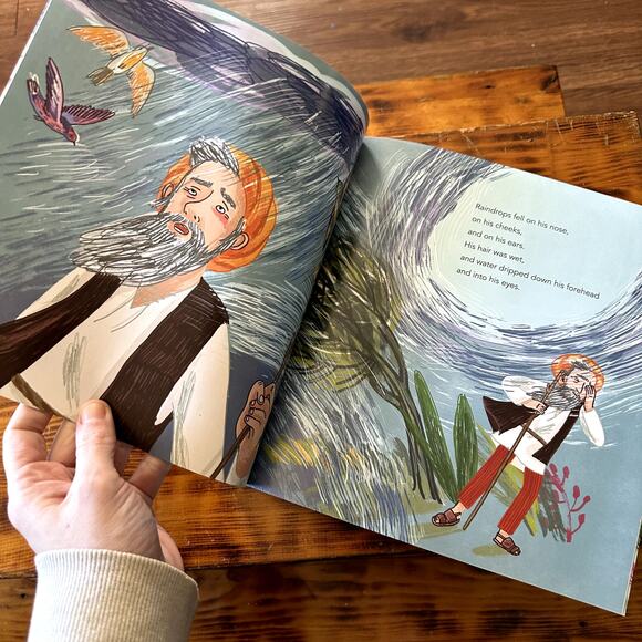 PJ Library A Rainy Day Story Rabbi Hanina ben Dosa Jewish Paperback Book - Picture 4 of 10